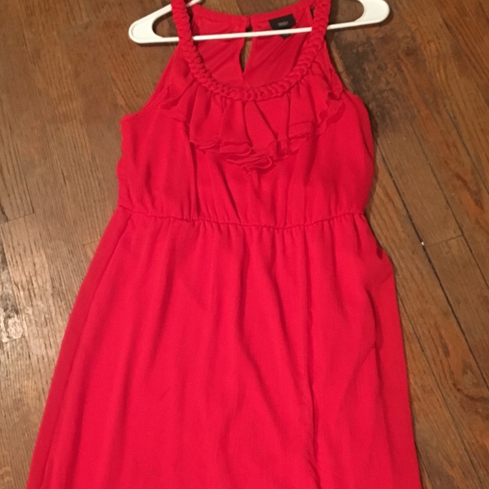Red dress
